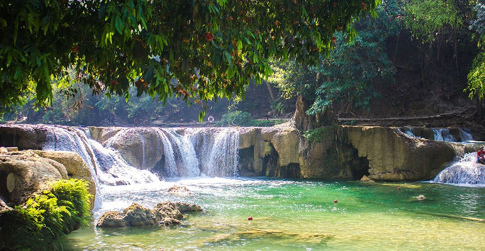 grijsopreis-thailand-waterval-mobiel Waterval in Thailand